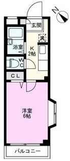 コンフォート千間台【2階】の間取り