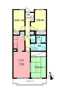 EXEDRA湘南【2階】の間取り
