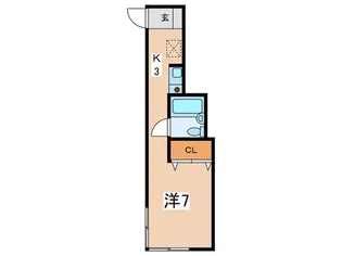 サンヒルズ・F【1階】の間取り