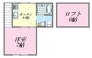 casacozy吉見園【2階】の間取り