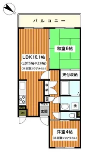 コンドミニアムメイ大倉山【3階】の間取り