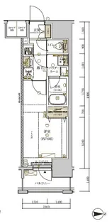 メイングランディア浅草(MAINGRANDIA ASAKUSA)【5階】の間取り