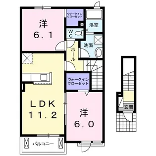 MY Star S【2階】の間取り