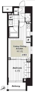 オープンレジデンシア日本橋横山町【13階】の間取り