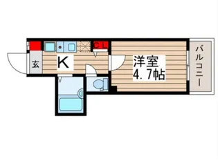 キャナルレジデンス・アイ【2階】の間取り