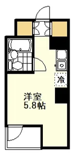 国分寺シティハイツ【2階】の間取り