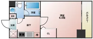 リーガル京町堀II【3階】の間取り