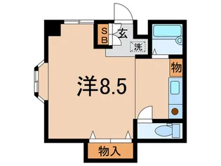 大関マンション【1階】の間取り