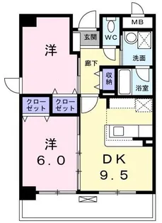 シー・グレース【3階】の間取り