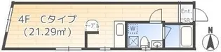 キャナルシティSouth【3階】の間取り