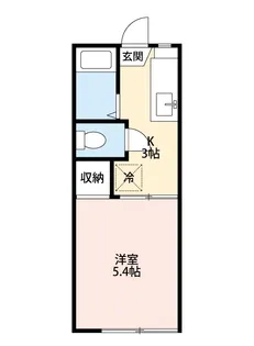 ルーブルコーヨー【2階】の間取り