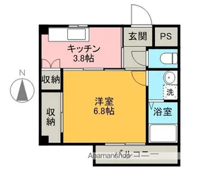 プレジール【2階】の間取り