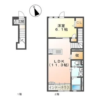 grand home【2階】の間取り