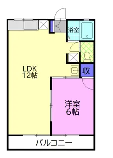 メゾンベルジュ【2階】の間取り