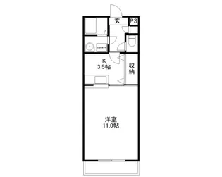 GRAN SWEET【4階】の間取り