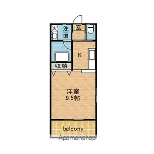 ラフォンテ アネックス【1階】の間取り