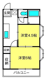 サンハイムY&Y【2階】の間取り