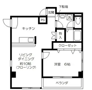 センチュリー町屋【2階】の間取り
