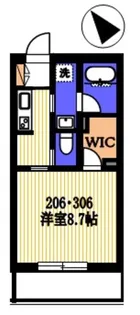 Aristio(アリスティオ)【2階】の間取り