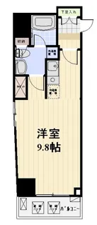 プロスペクト日本橋本町【8階】の間取り