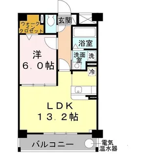 イーストキューブ【3階】の間取り