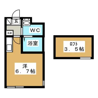 Charlie`s house野毛山公園【1階】の間取り