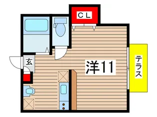 グランニール【1階】の間取り
