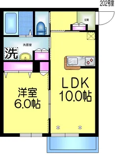 ベレーザ【2階】の間取り