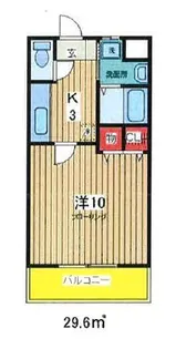 ノアレインボー【1階】の間取り