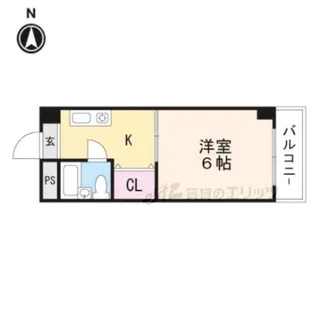 ハッピーハイツ【3階】の間取り