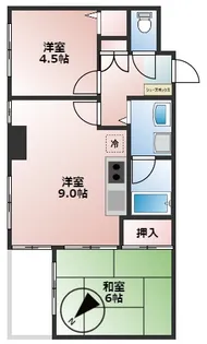 ガーデン欣志ビル【4階】の間取り
