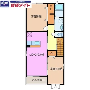グレース・ヴィラII【2階】の間取り