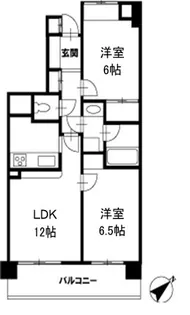 コンフォール高田馬場【4階】の間取り