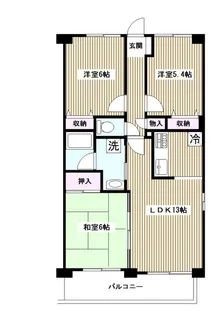 タウンコートK【2階】の間取り