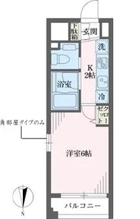 ベルファース大宮【4階】の間取り