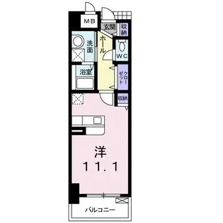 エアリス【3階】の間取り