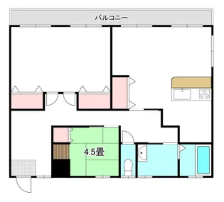 グランヴィア芳泉【1階】の間取り
