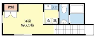 Casa porto【2階】の間取り
