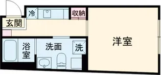 JASPER Komazawadaigaku【1階】の間取り
