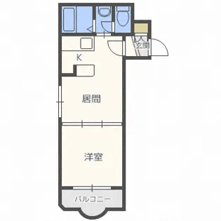 エクシード南郷【2階】の間取り