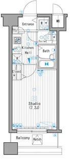 ガラ・ステーション木場【5階】の間取り