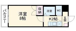 クレセントM浮島【3階】の間取り
