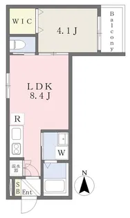 F asecia gienah【2階】の間取り