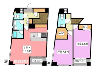 ティンカーベルの間取り
