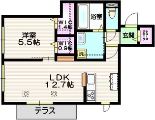アーバンレジデンス【1階】の間取り