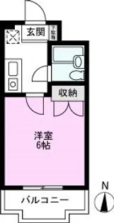1Kの間取り画像