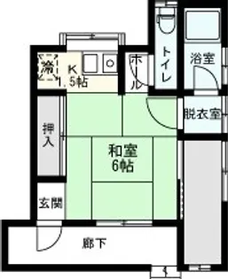 柿沼コーポ【2階】の間取り