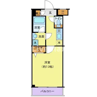クレヴィスタ柴又【2階】の間取り