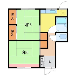 ペディコート福井鯖江【3階】の間取り