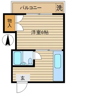 町田ビル【2階】の間取り